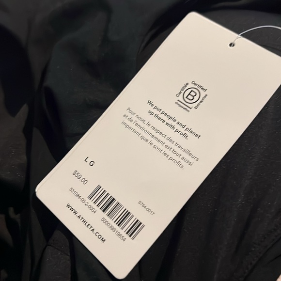 NWT ATHLETA A-C Conscious Crop Bikini Top - Picture 4 of 5